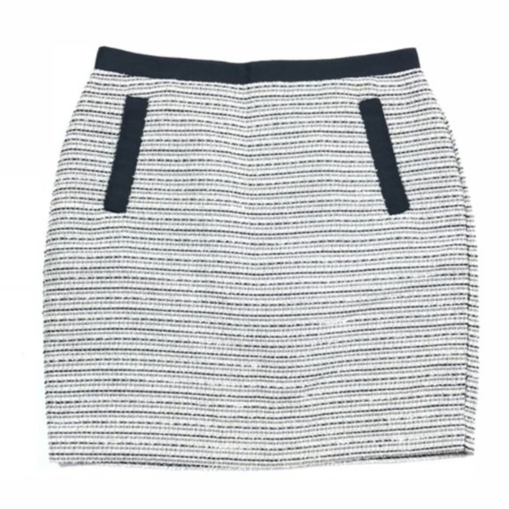 NWT LOFT Metallic tweed skirt size 10 Petite (K9)
